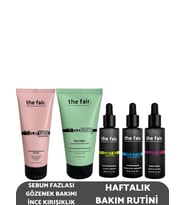 the fair. Sebum Fazlası İçin Gözenek Bakımı Seti İnce Kırışıklık Haftalık Bakım Rutini Set