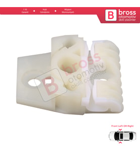 VW Golf MK5 2003-2009 Jetta A5 1K 2005-2010 1K4837461 İçin Ön Kapı Cam Kriko Tamir Klipsi B
