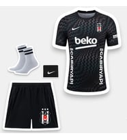 İsimsiz Kaleci Bêşiktaş 26-27 Yeni Sezon Çocuk Futbol Forması - 4'lü Set