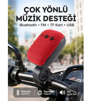 Taşınabilir Bluetooth Hoparlör 800mAh Uzun Pil Ömrü