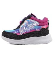 Skechers Jumpsters Kids Sneaker Bilekli Fermuarlı Işıklı Günlük Çocuk Spor Ayakkabı Pembe-Siyah