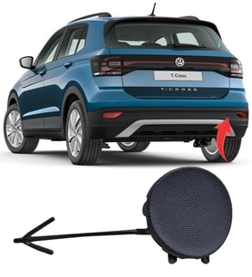 Vw T-Cross Arka Çeki Demir Kapağı 2019-2023 2GM807241 GRU
