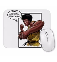 Jim Kelly Comic Mouse Pad