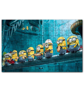 Cakapuzzle Aşağılık Beni Kölelerinin Görseli Puzzle Yapboz MDF (Ahşap) (120 Parça)