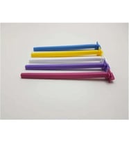5 ADET Tünek Renkli 20 cm Kuş İçin