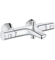 Grohe Precision Start Termostatik Banyo Bataryası, Su Tasarruflu, Krom, 34598000 (Çok Renkli)