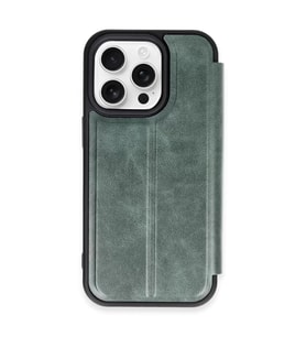 İphone 14 Flip Cover - Koyu Yeşil