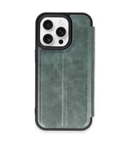 İphone 14 Flip Cover - Koyu Yeşil