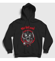 Presmono Unisex Siyah Louder Motörhead Kapüşonlu Sweatshirt 68840tt