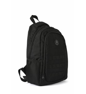 Lumberjack ELITE Unisex Sırt Çantası Okul Çantası Laptop Bölmeli (Siyah)