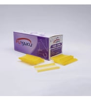 Fuyaku 65 MM Standart Kılçık Etiketleme Plastiği Renkli (10.000 Adet) (Sarı)