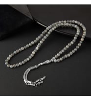 Labradorit Doğal Taş Tesbih 99luk - 6mm (Çok Renkli)