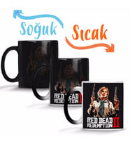 Red Dead Redemption 2 Sadie Adler Sihirli Kupa Bardak Porselen