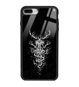 iPhone 8 Plus Witcher 3 Deer Tasarımlı Glossy Telefon Kılıfı