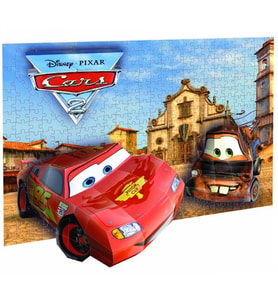 Mega Puzzles 200 Parça 3D Puzzle Breakthrough Cars 2