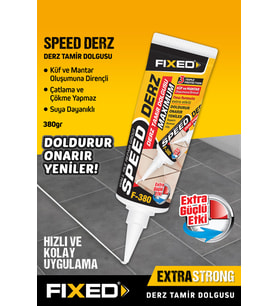 SGS F-380 FAYANS MERMER SERAMİK DERZ TAMİR DOLGUSU 380 GR BEYAZ