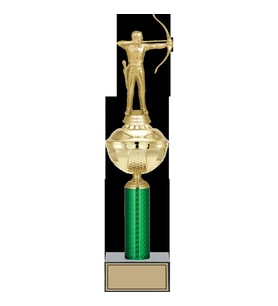 ODAK KUPA - Figürlü Kupalar - Okçu Figürlü Kupalar FG-049 A - 42 cm