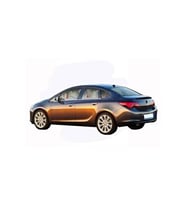 Opel Astra J Krom Cam Çıtası 6 prç. 2010-2015 P.Çelik (Sedan)