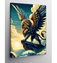 Kanvas Tablo Grifin Aslan