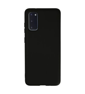 Samsung Galaxy S20 Kılıf Nano içi Kadife Silikon - Siyah