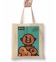 Bt21 Shooky Bts Bez Çanta Uzun Saplı
