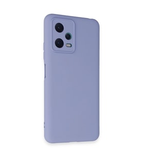 Xiaomi Redmi Note 12 5g Kılıf Nano İçi Kadife Silikon - Lila