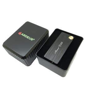 Ardeur® Torch Mat Siyah Kişiye Özel İsimli Çakmak Hediyelik Çakmak