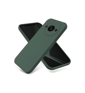 Xiaomi Redmi A3 4g Kılıf First Silikon - Koyu Yeşil