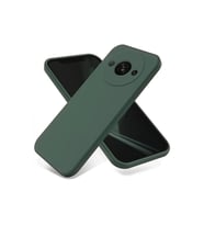 Xiaomi Redmi A3 4g Kılıf First Silikon - Koyu Yeşil