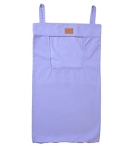 Asılabilir Mavi Denim Çamaşır Torbası Alttan Fermuarlı 50 x 100 Cm