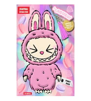 Labubu Pinky Rose Çılgın Koleksiyon – Çıkartmalı Boyama Kitabı