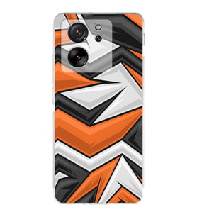PrintiFy Xiaomi Mi 13T Uyumlu Kamera Korumalı Grafiti Tasarımlı Şeffaf Silikon Kılıf