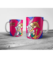 Pixxa Bugs ve Lola Bunny Kupa Bardak Model 6