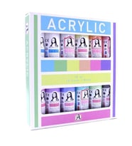Südor Mona Lisa Akrilik Boya 12 Renk x 70 ml Set (Chalky) 