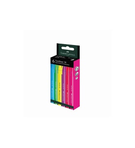 Faber Castell  Fosforlu Kalem 38 Neon 6X 2022