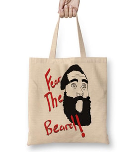 James Harden Fear The Beard Bez Çanta Uzun Saplı