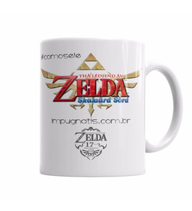 The Legend of Zelda Skyward Sword Kupa Bardak Porselen