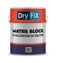 DryFix Water Block 1K Poliüretan Su Yalıtımı 25 Kg Gri
