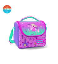 Coral High Kids Açık Pembe Mor Unicornlu Prenses Desenli Thermo Beslenme Çantası 11863