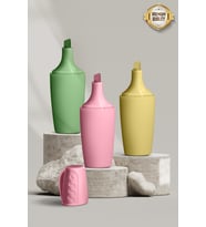 Tibbon Highlight Fosforlu Kalem 3 Renk (YEŞİL,PEMBE,SARI)