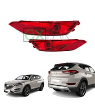 HYUNDAI TUCSON SAĞ + SOL ARKA SİS LAMBASI VE REFLEKTÖRÜ TAKIMI 2016 - 2018 MODEL TUCSON ARKA SİS AMP