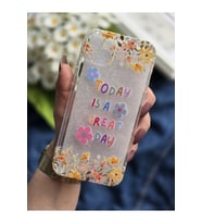 Iphone 15 PLUS Uyumlu Baskılı Şeffaf Telefon Kılıfı
