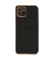Galaxy A03 Kılıf Volet  - Siyah