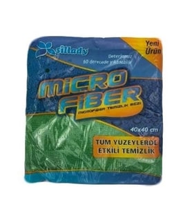 SİLLADY MİKROFİBER BEZ 40*40 (Çok Renkli)