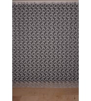 VAKKO  MODEL GRİ RENK İP PERDE HAZIR DÜĞMELERİ DİKİLMİŞ İP PERDE 300*270 cm