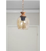 Modern Bal Camlı Altın Renk Çocuk Odası ve Mutfak Avizesi