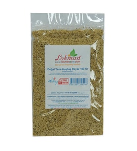 Haşhaş Tohumu Beyaz Doğal Tane 100 Gr Paket