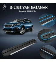 Peugeot 5008 S-Line Premium Krom Yan Basamak   2017 Sonrası