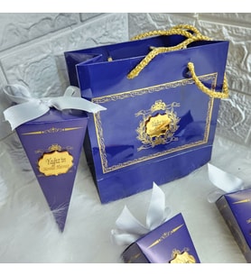 Külah Çanta Set Bebek Şekeri Bebek Mevlüt Hediyelik Sünnet Hediyelik -