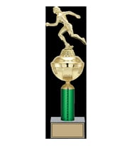 ODAK KUPA - Figürlü Kupalar - Atletizm Kadın Figürlü Kupalar FG-049 B - 40 cm